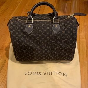 Louis Vuitton Monogram Mini Lin Speedy 30